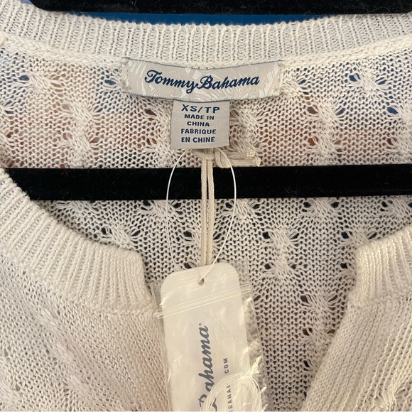 Tommy Bahama women’s cable tunic in white size XS/TP. - Picture 5 of 7